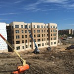 View of South Elevation of Apt. Bldg. 10